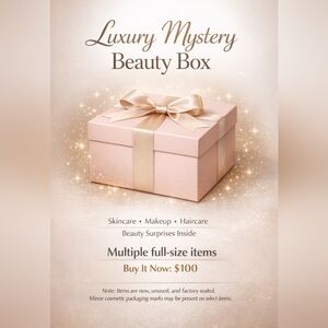 Luxury Mystery Beauty Box | Full Size | Buy It Now